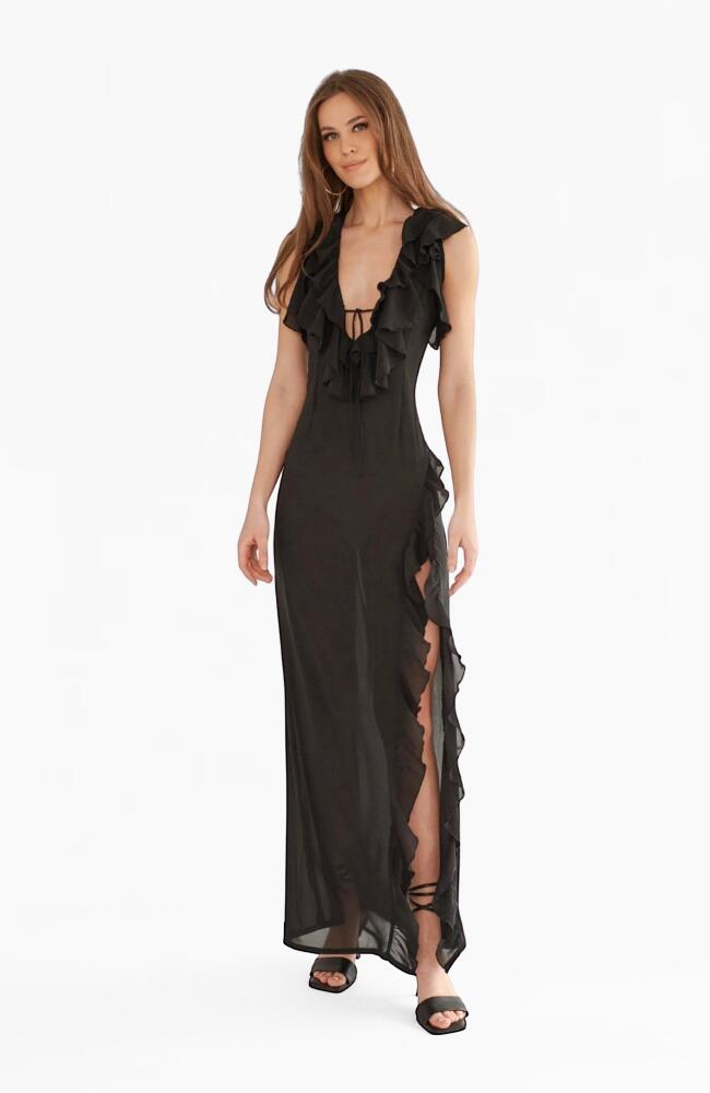 NANA'S Avani Maxi Dress in Black Cover