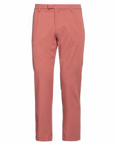 Officina 36 Man Pants Pastel pink Polyester, Viscose, Elastane Cover