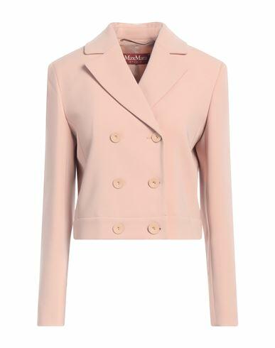 Max Mara Studio Woman Blazer Blush Triacetate, Polyester Cover