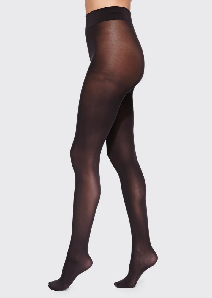 Wolford Pure 50 Basic Opaque Tights, Black Cover