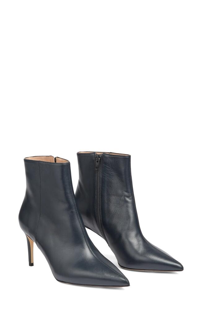 LK Bennett Aster Stiletto Bootie in Navy Cover