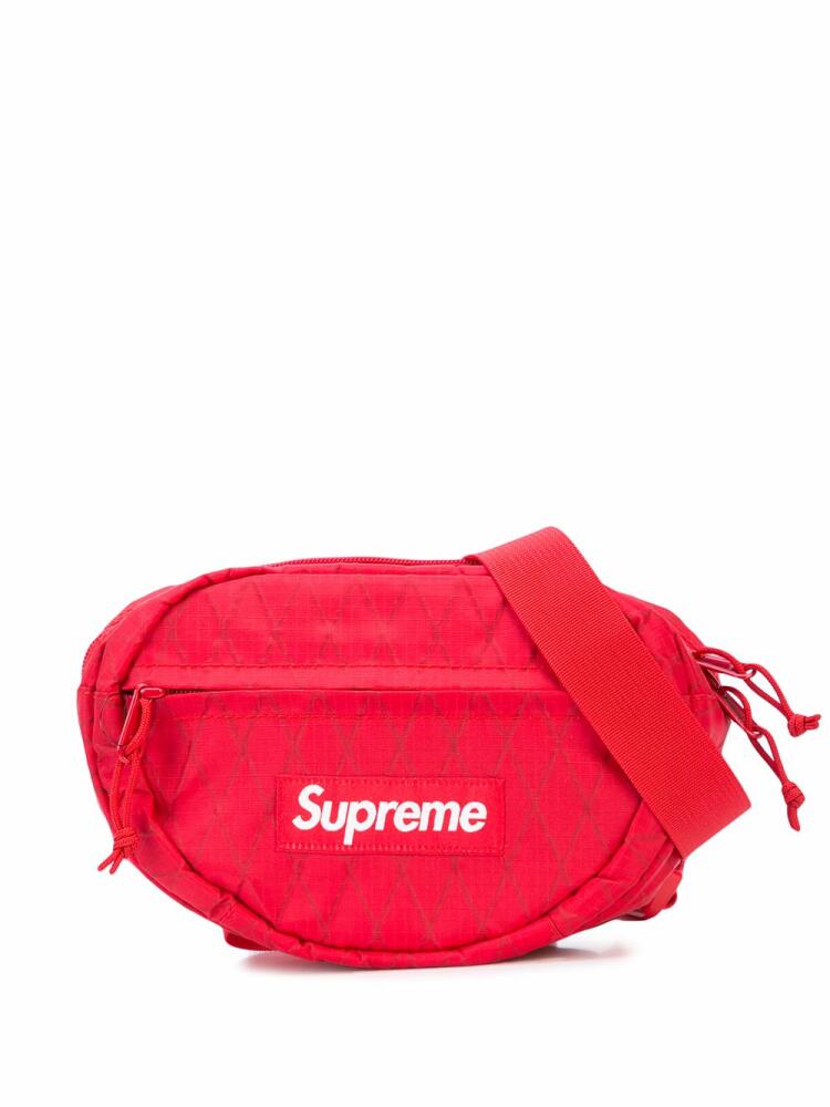 Supreme logo-print waist bag - Red Cover