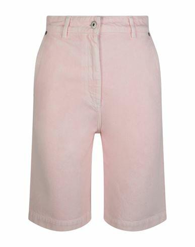 Burberry High Waist Bermuda Shorts Woman Shorts & Bermuda Shorts Pink Cotton Cover