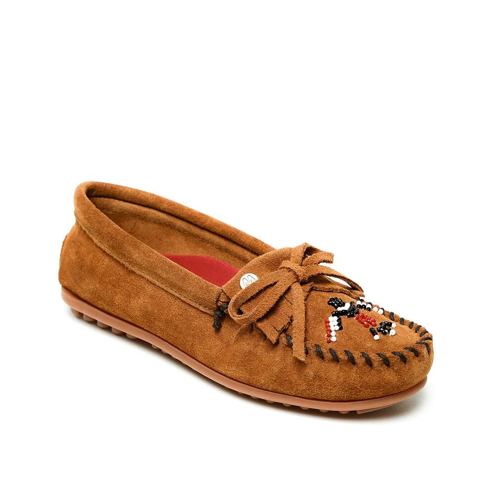 Minnetonka Thunderbird Animikii Moccasin Loafer | Women's | Brown Cover