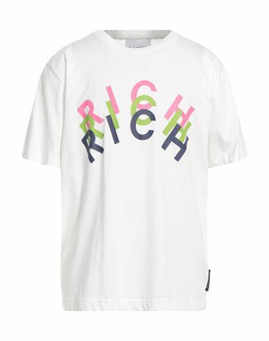 Richmond X Man T-shirt White Cotton Cover