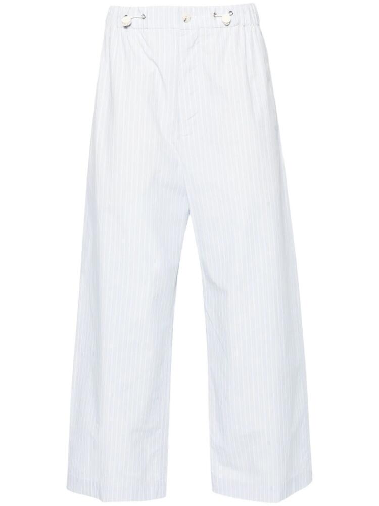 Nanushka Arnaud pinstriped trousers - Blue Cover