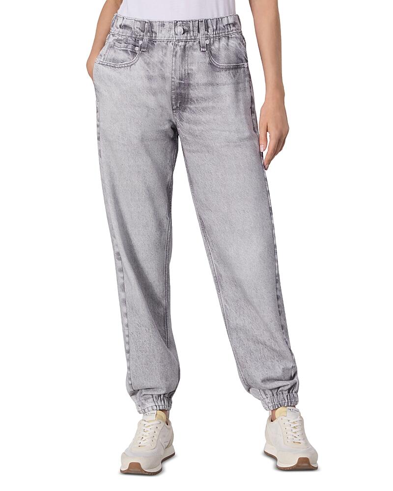 rag & bone Miramar Jogger Cotton Terry Sweatpant Jeans in Icy Grey Cover