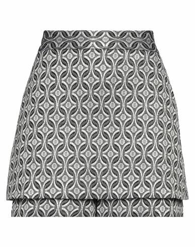 Maje Woman Shorts & Bermuda Shorts Grey Polyester, Cotton, Polyamide Cover