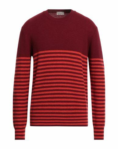 Altea Man Sweater Burgundy Virgin Wool Cover