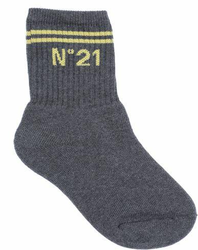 N°21 Woman Socks & Hosiery Lead Cotton, Polyamide, Elastane Cover