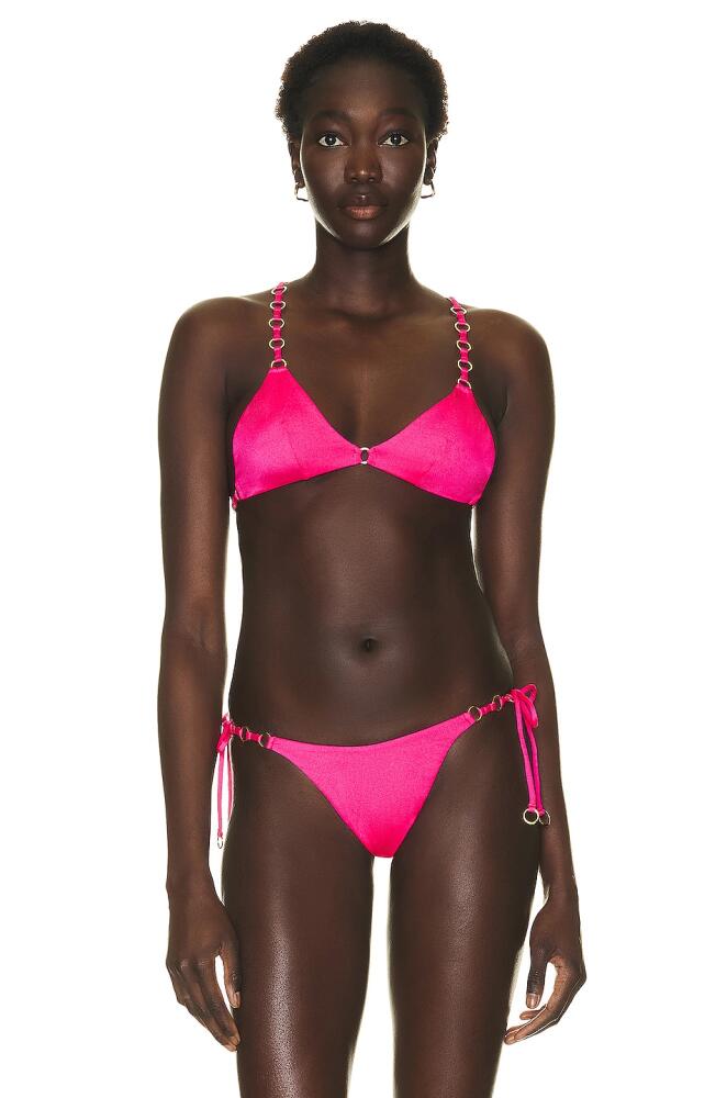 Agent Provocateur Ashia Bikini Top in Fuch+U7:V40sia Cover