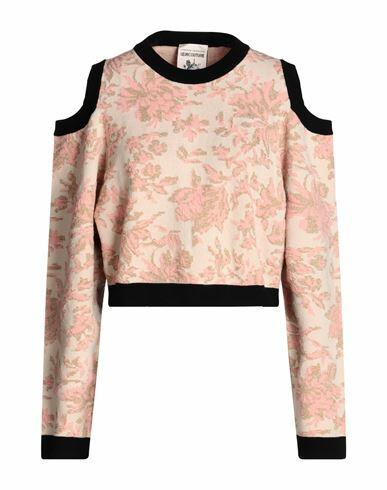 Semicouture Woman Sweater Light pink Viscose, Polyester Cover