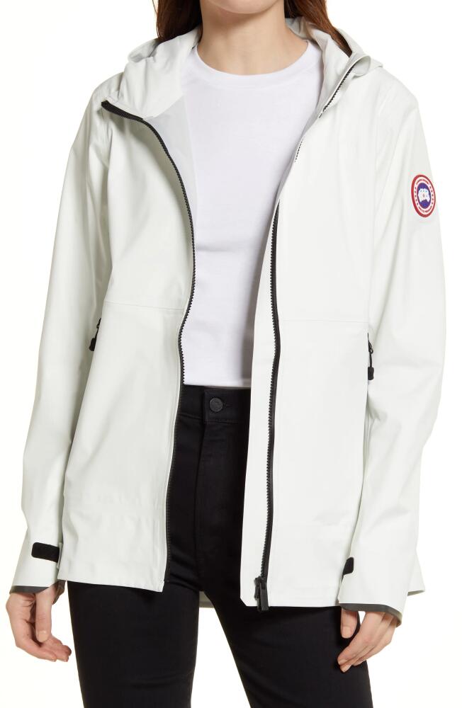 Canada Goose Kenora Rain Jacket in North Star White Cover