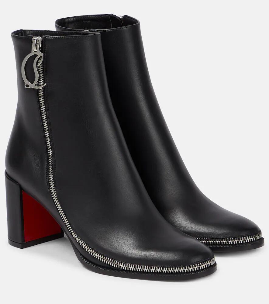 Christian Louboutin CL Zip leather ankle boots Cover