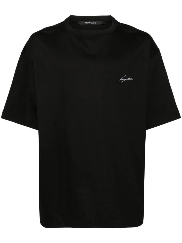 SONGZIO Noir Songzio T-shirt - Black Cover