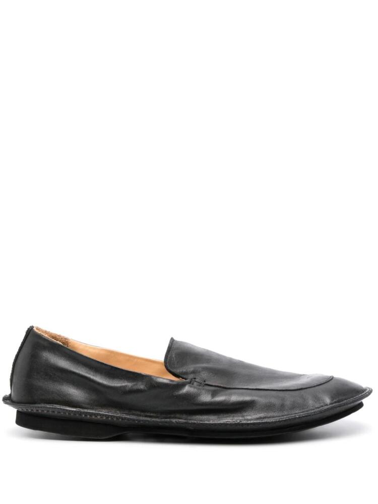 Premiata slip-on leather loafers - Black Cover