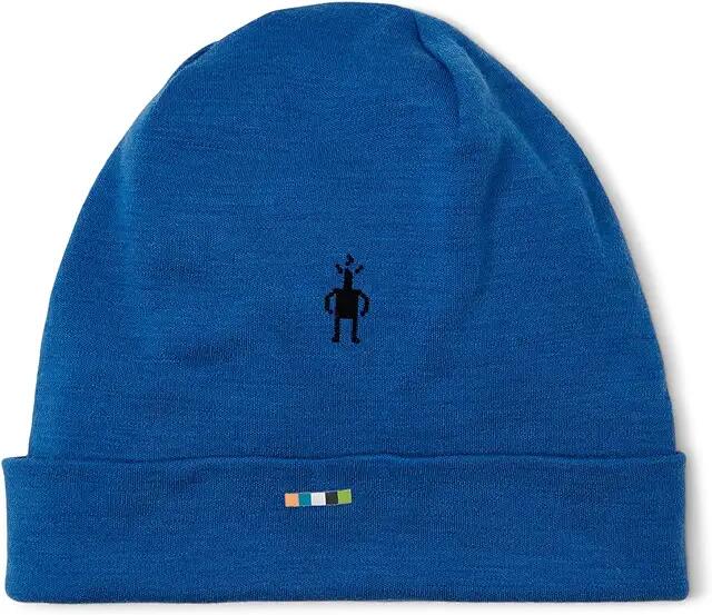 Smartwool Thermal Merino Reversible Cuffed Beanie (Laguna Blue Heather) Beanies Cover