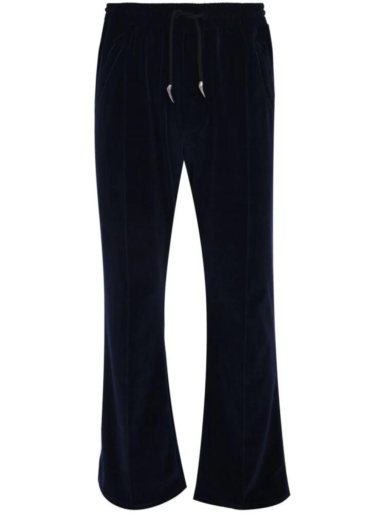 Roberto Cavalli Ciniglia track pants - Blue Cover