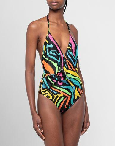 Moschino Woman One-piece swimsuit Black Polyester, Elastane Cover