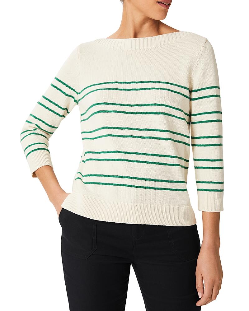 Hobbs London June Striped Sweater Cover