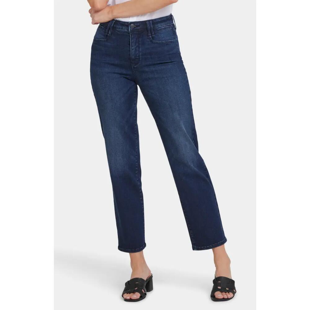 NYDJ Bailey Relaxed Ankle Straight Leg Jeans in Basin Cover