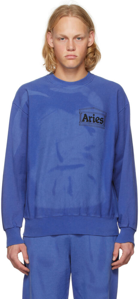 Aries Blue Temple Sweatshirt Cover