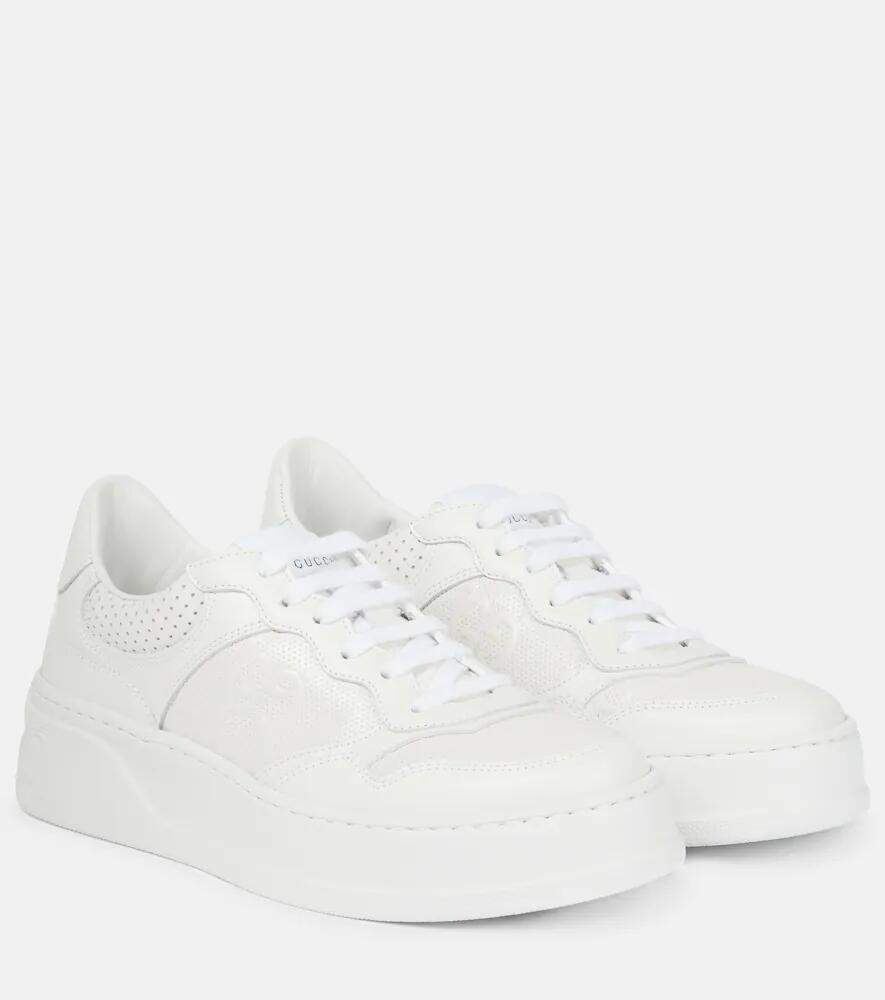 Gucci GG embossed leather sneakers Cover