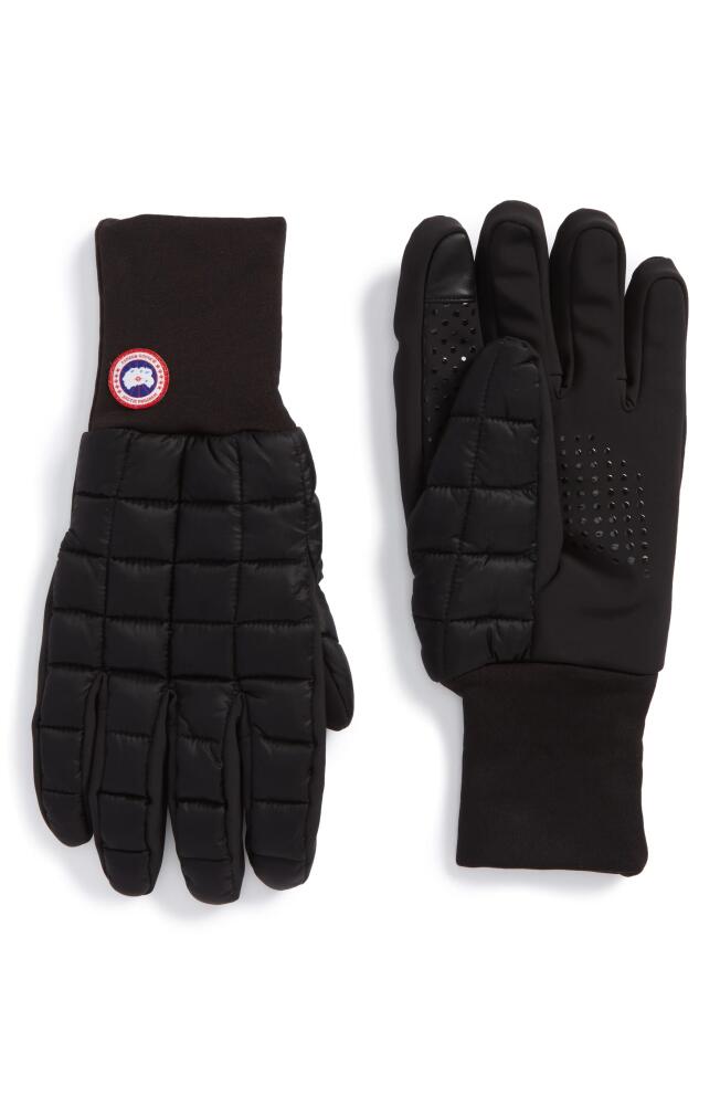 Canada Goose Northern Liner Gloves in Black Cover