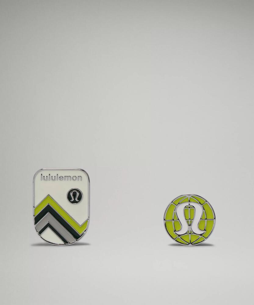 lululemon - Collectible Pins - Green/Neon/Lichen Lime/Wisp Yellow Cover