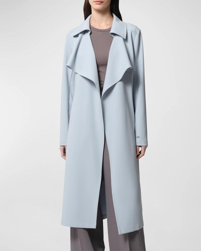 Soia & Kyo Essential Drapey Trench Coat Cover