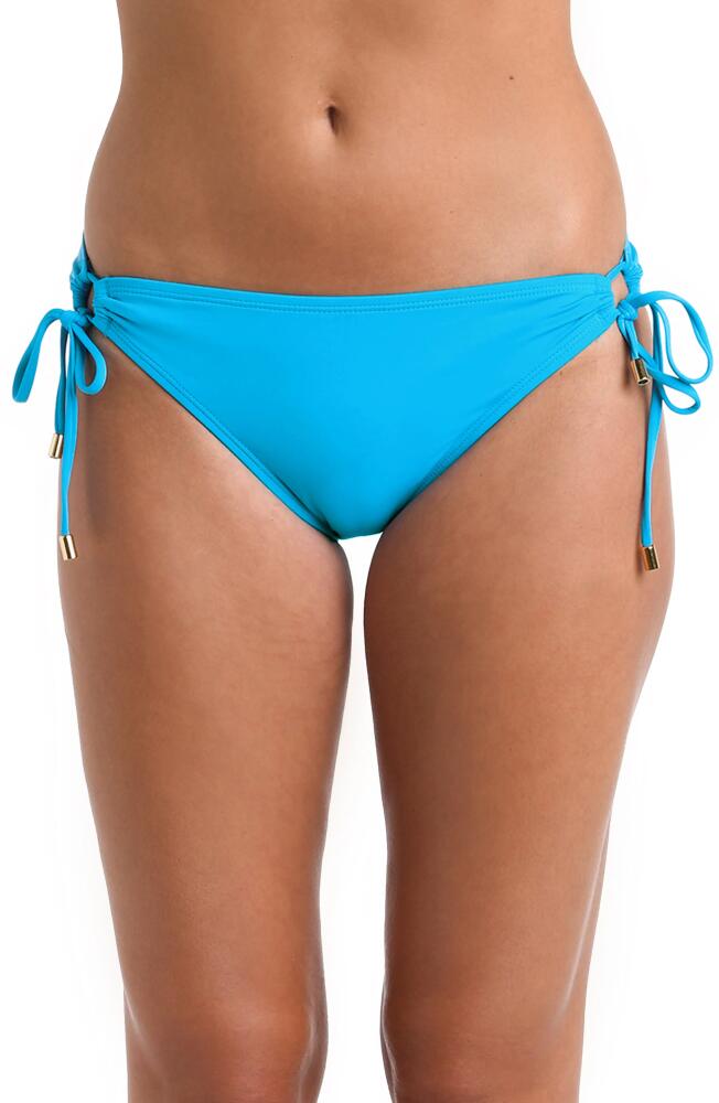 La Blanca Island Goddess Hipster Bikini Bottoms in Lagoon Cover