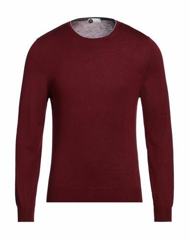 Heritage Man Sweater Burgundy Silk, Cashmere Cover