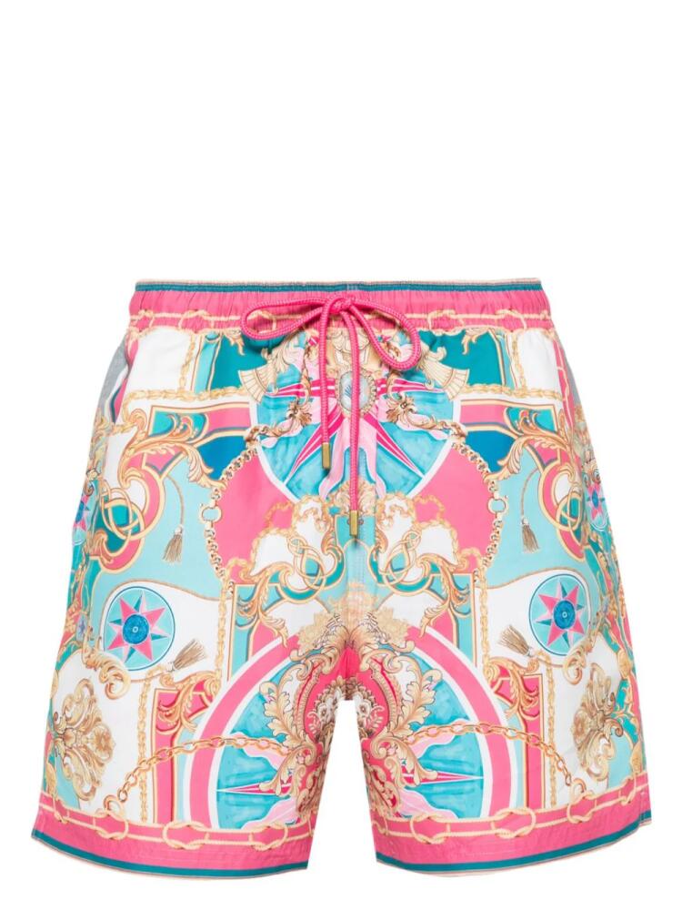 Camilla Sail Away With Me swim shorts - Pink Cover