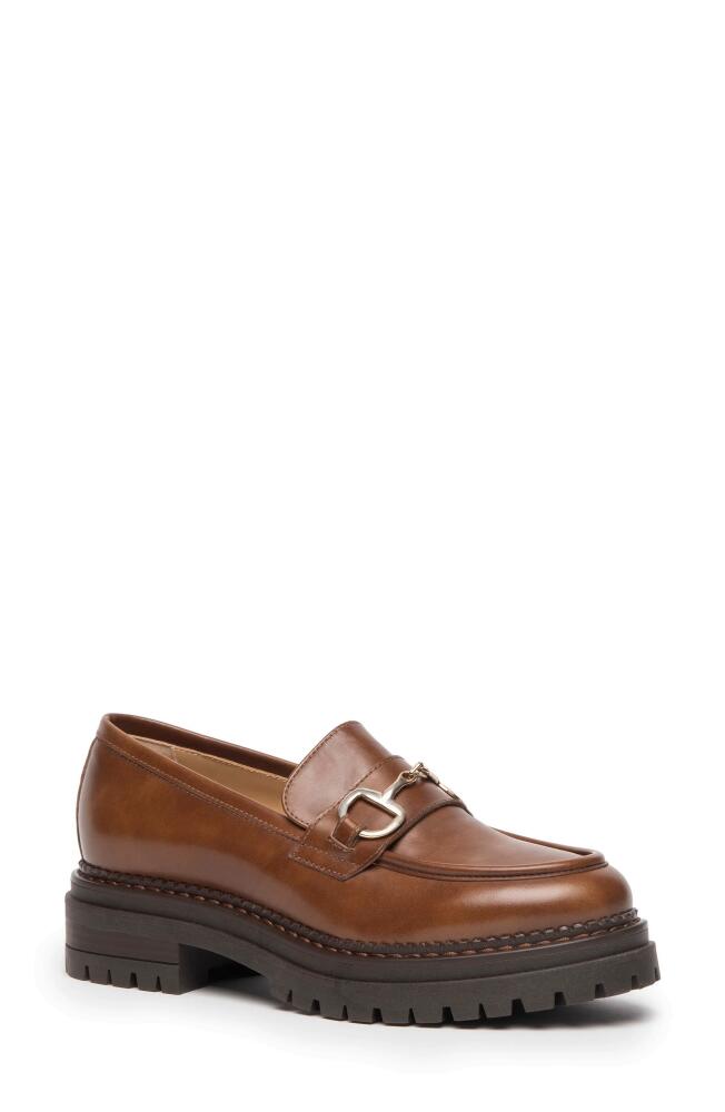 NeroGiardini Bit Platform Loafer in Cognac Cover