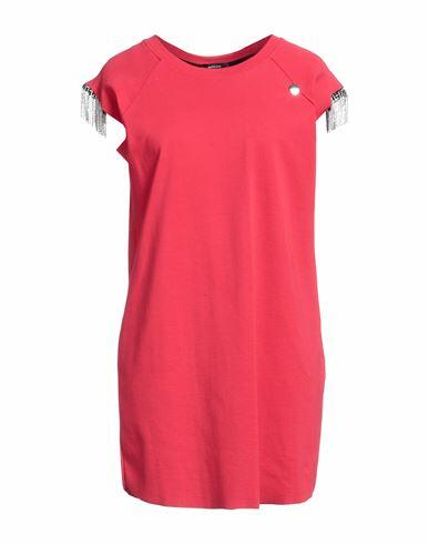 Mangano Woman Mini dress Magenta Cotton Cover