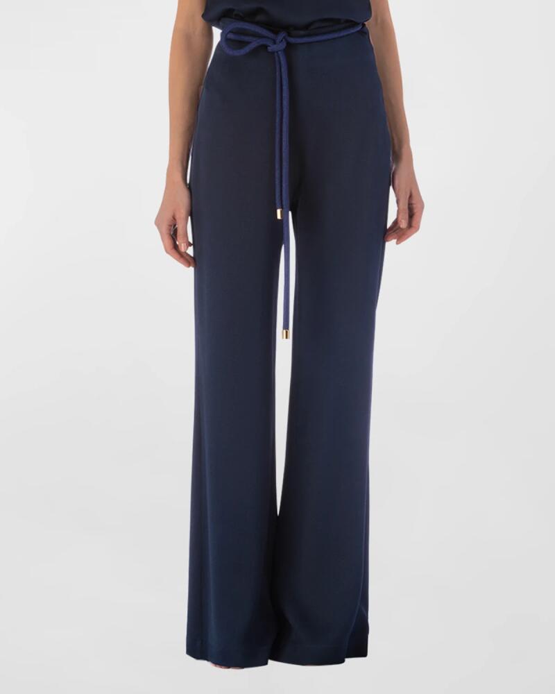 Silvia Tcherassi Palermo High-Rise Wide-Leg Pants Cover