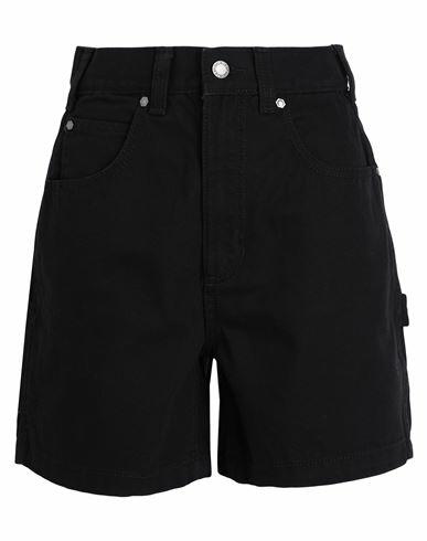 Dickies Woman Shorts & Bermuda Shorts Black Cotton Cover