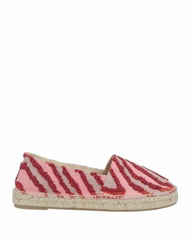 Malìparmi Woman Espadrilles Pink Textile fibers Cover