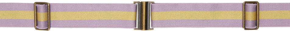 Dries Van Noten Purple Tape Belt Cover