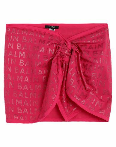 Balmain Woman Sarong Fuchsia Polyamide, Elastane Cover