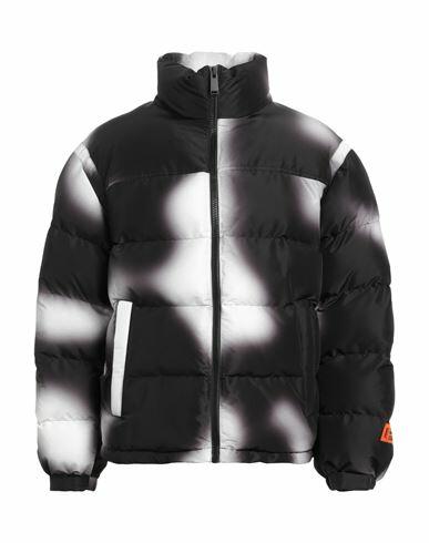 Heron Preston Man Puffer Black Polyester Cover