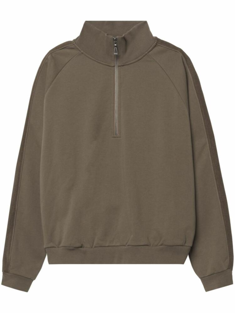 John Elliott Munich zip-up sweatshirt - Brown Cover