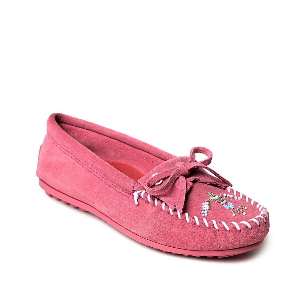 Minnetonka Thunderbird Animikii Moccasin Loafer | Women's | Pink Cover