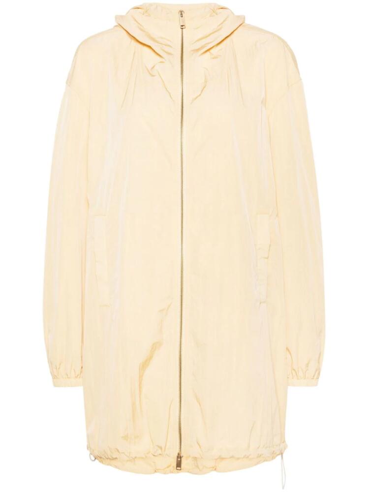 Fabiana Filippi hooded parka coat - Yellow Cover