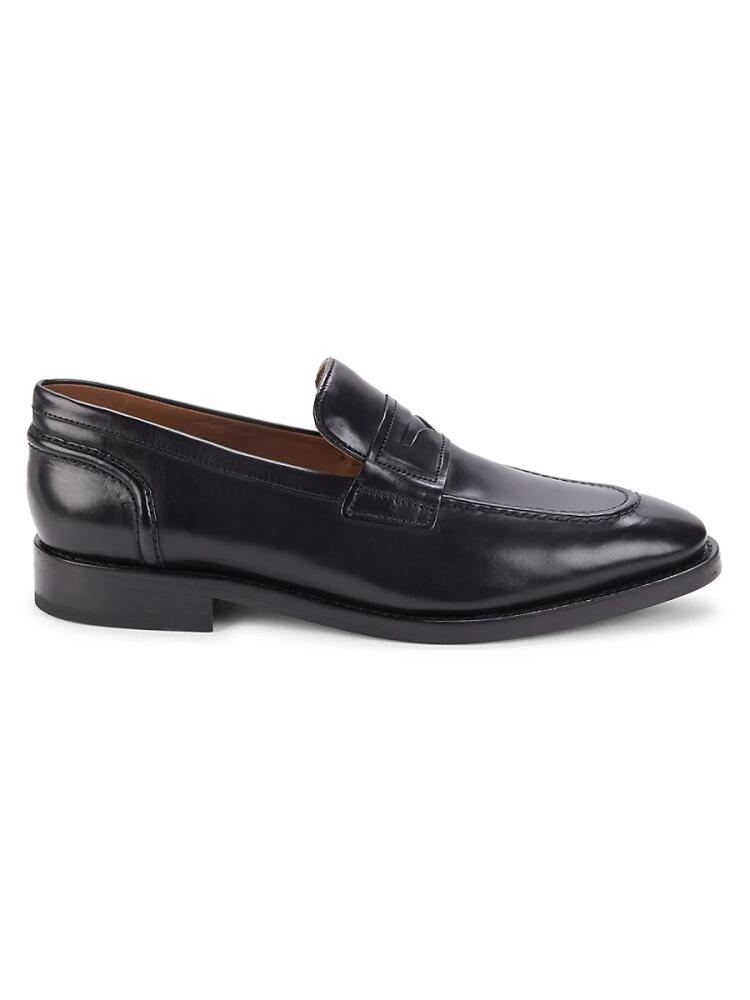 Allen Edmonds Men's Eli Apron Toe Penny Loafers - Black Cover