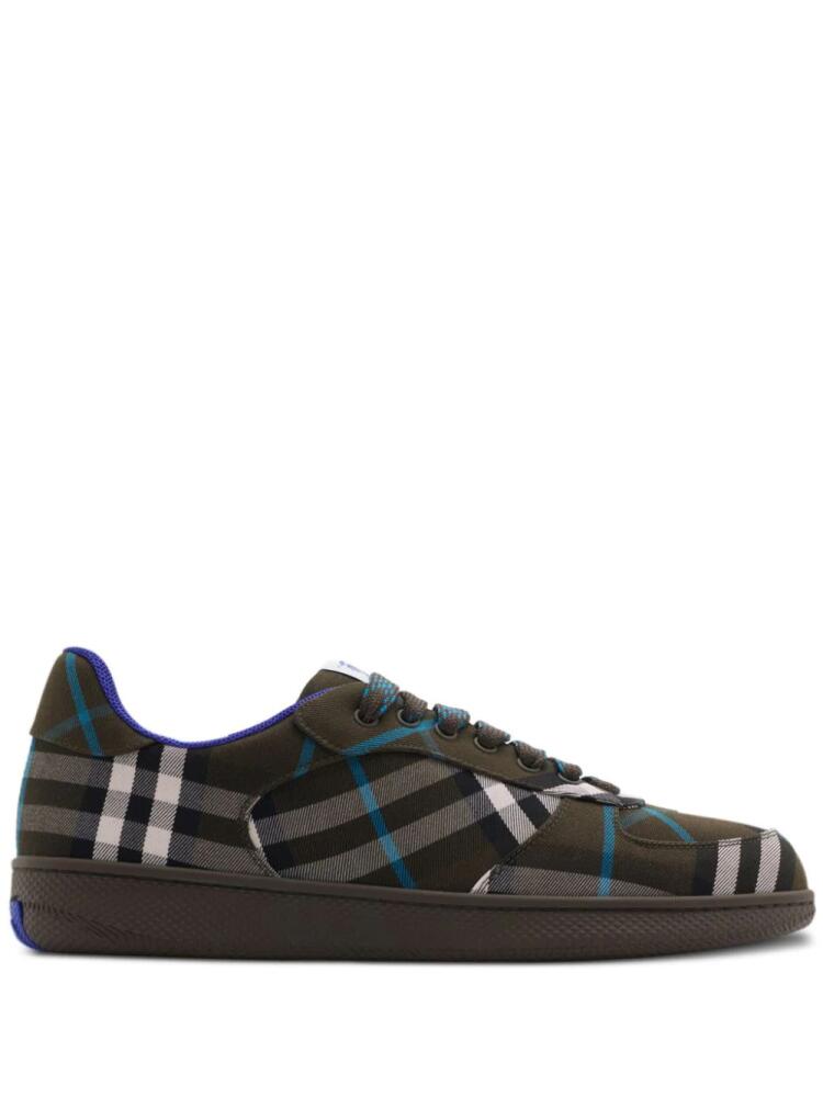 Burberry Check Terrace low-top sneakers - Brown Cover