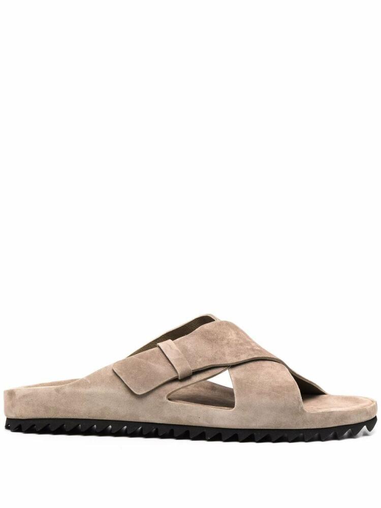 Officine Creative Agora crossover-strap sandals - Neutrals Cover