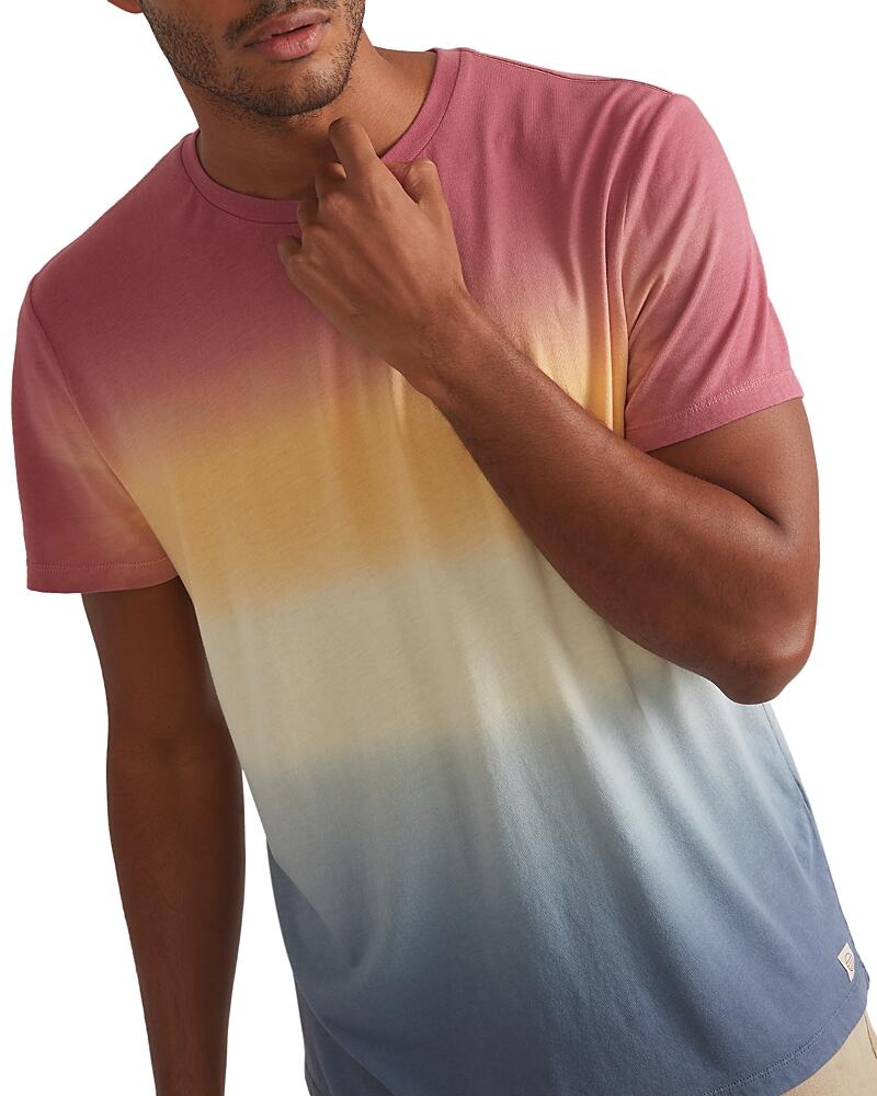 Marine Layer Sunset Ombre Crewneck Tee Cover