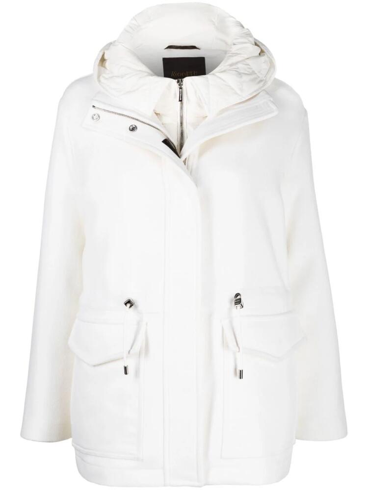 Moorer ZERMATT-LE parka coat - White Cover