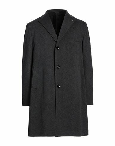 Tagliatore Man Coat Steel grey Virgin Wool, Cashmere Cover